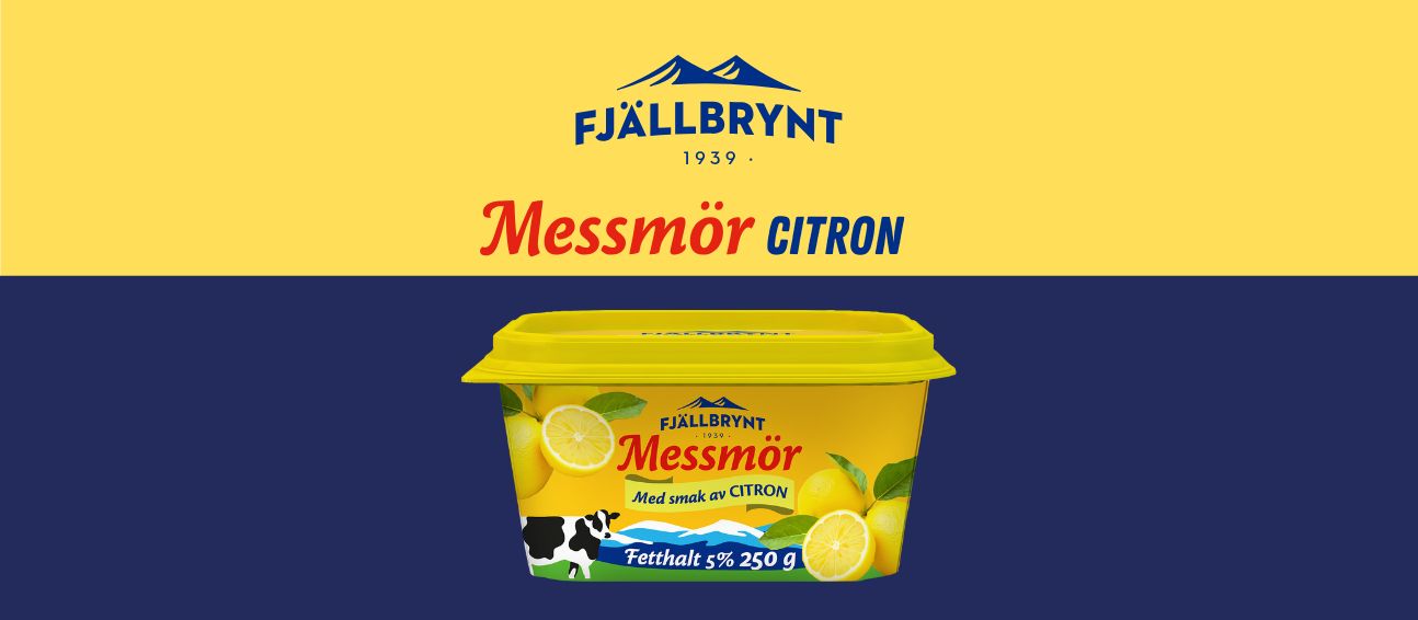 Messmör Messmör med smak av citron | Fjällbrynt