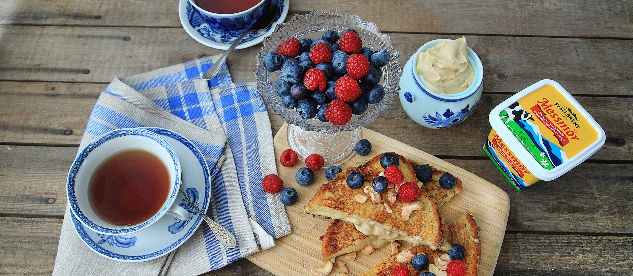 Meseriddare med banan och cashew