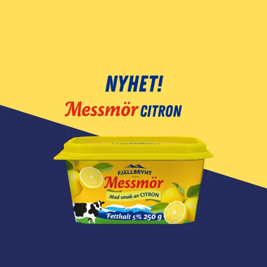Messmör Messmör med smak av citron | Fjällbrynt